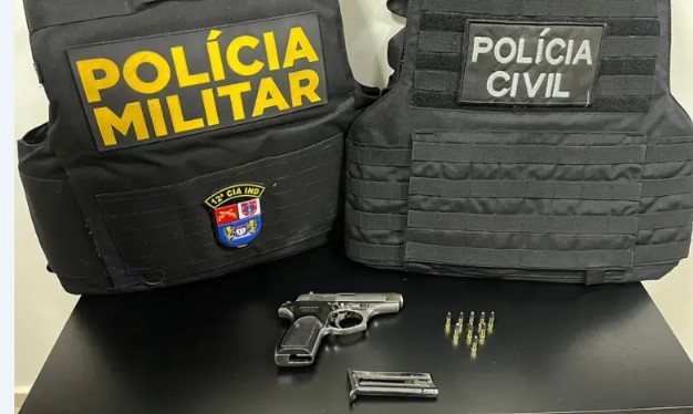 Homem é preso e arma de fogo apreendida durante operação da Polícia Civil