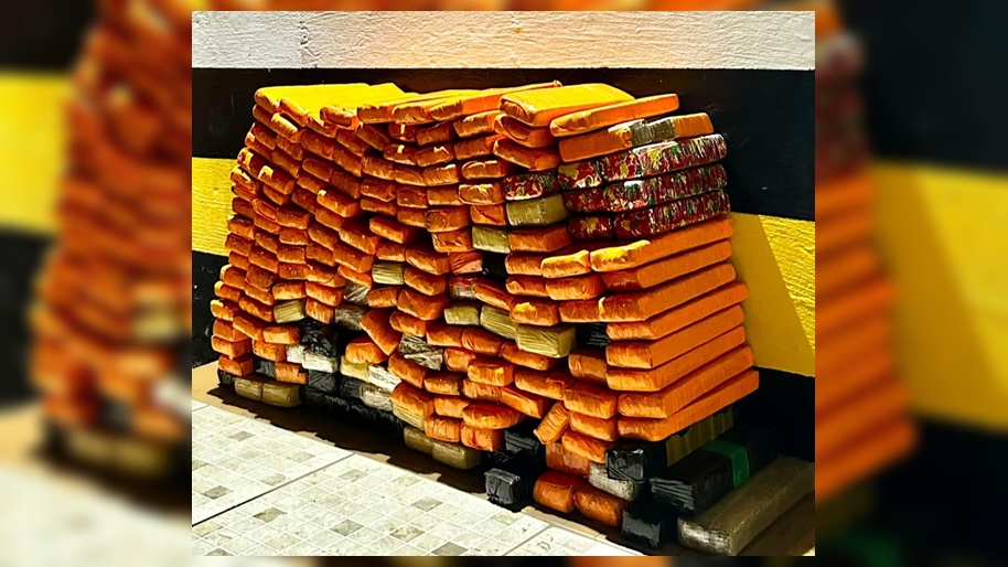 Polícia Rodoviária Estadual apreende 140kg de drogas