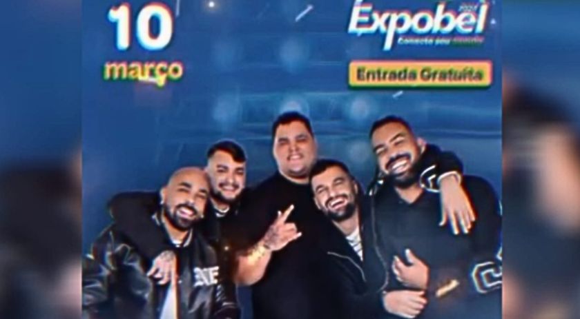 Grupo Menos é Mais é a terceira atração confirmada na Expobel