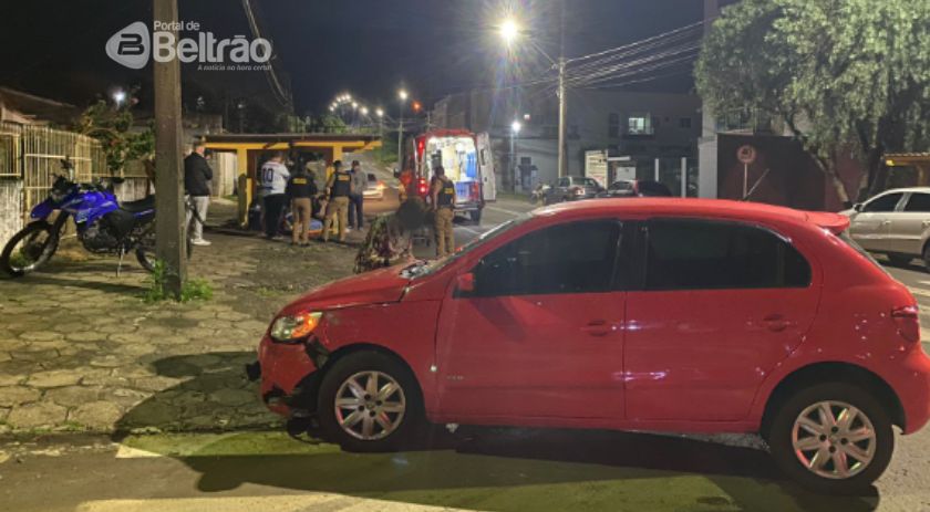Acidente no Luther King deixa jovem ferido