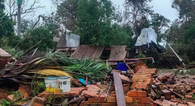 Passagem de ciclone causou 36 mortes no Rio Grande do Sul