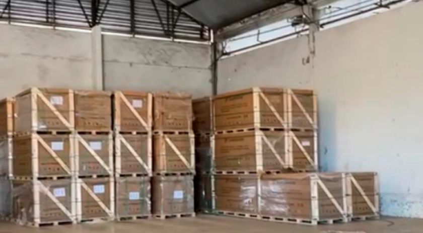 PCPR recupera 2,6 mil placas solares desviadas de uma compra no PR