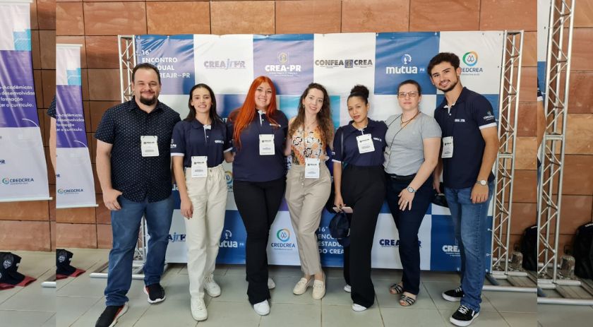 Sudoeste esteve representado em encontro estadual do CreaJr-PR, em Maringá