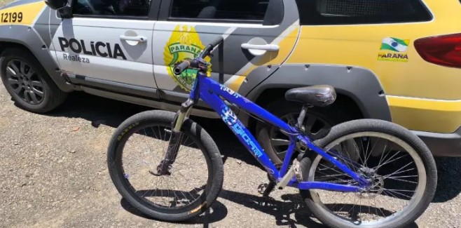 Polícia Militar prende autor e recupera bicicleta furtada