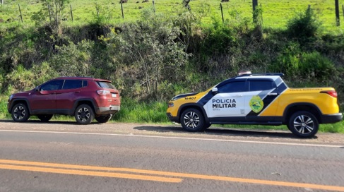 Polícia Rodoviária Estadual recupera Jeep Compass tomado de assalto