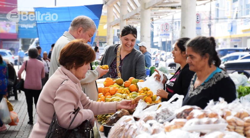 Você já visitou a feira do produtor rural de Beltrão?