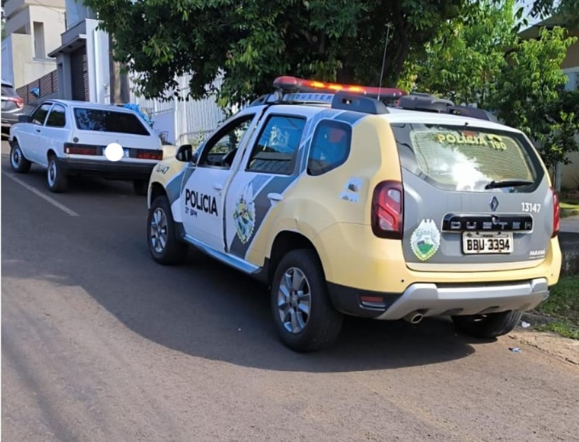 Polícia Militar recupera veículo furtado na noite anterior 