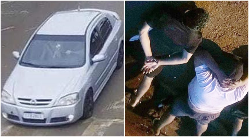 Polícia Militar prende dois suspeitos de roubo a farmácia em Mangueirinha