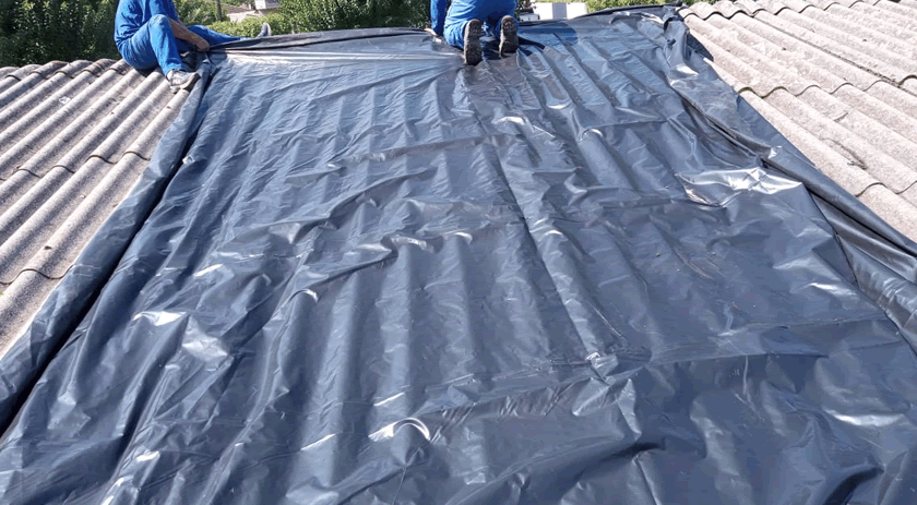 Cerca de 14 famílias têm casas destelhadas por vendaval