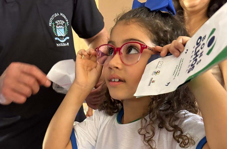 Distribuição de óculos será ampliada para alunos da rede estadual de 275 municípios
