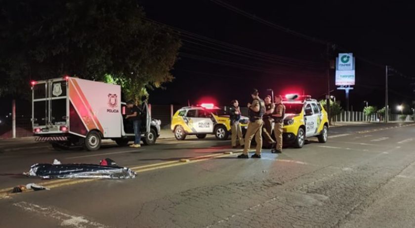 Homem morre atropelado em Pato Branco