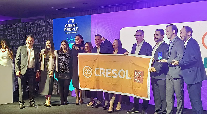 Cresol é eleita a Melhor Empresa para Trabalhar no Agronegócio pelo GPTW