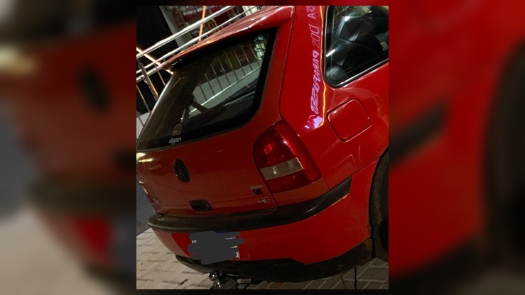 Polícia Militar recupera veículo furtado