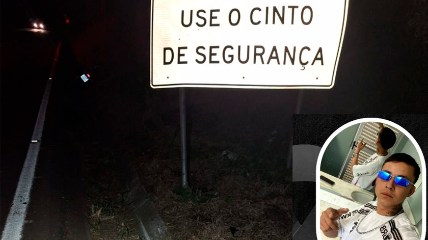 Jovem morre em acidente de moto na SC-161