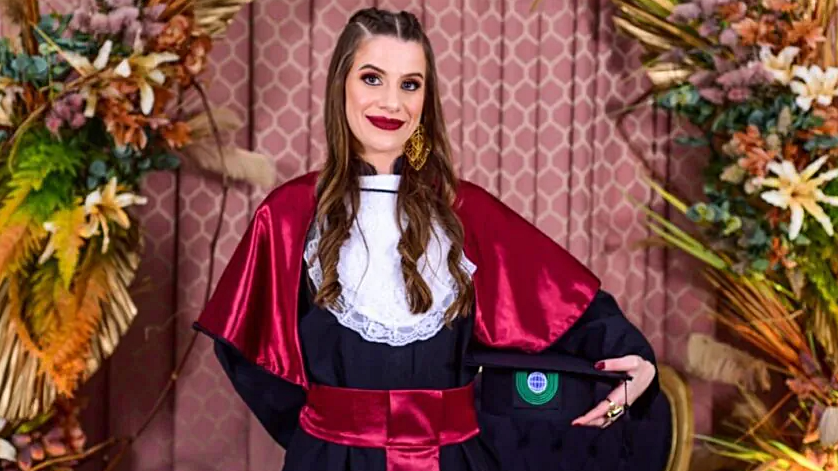 Aluna de Geografia da Unioeste em Francisco Beltrão é premiada pelo CREA/PR