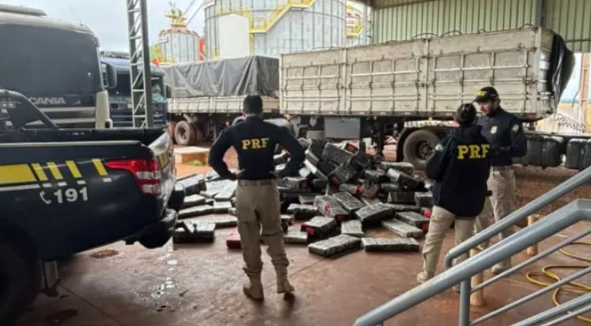 PRF apreende mais de 2 toneladas de maconha