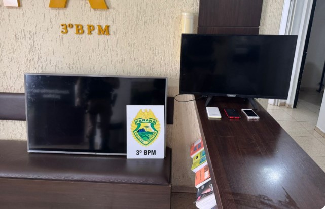 PM prende fugitivo da cadeia, recupera produtos furtados e prende receptador