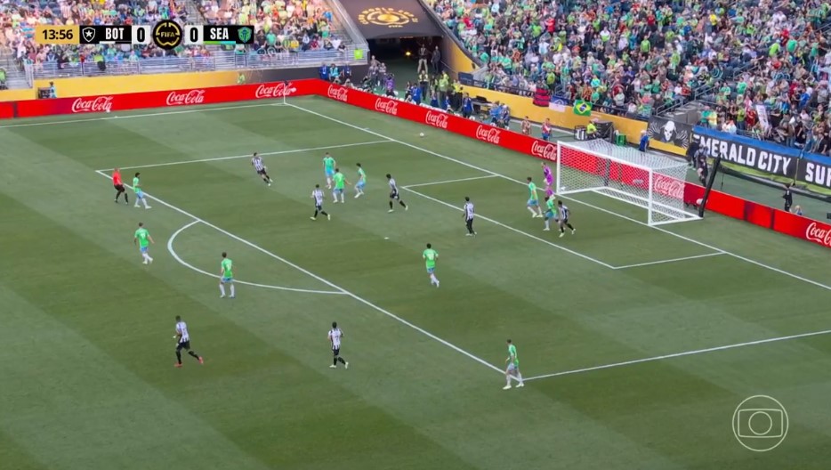 Botafogo vence o Seattle Sounders na estreia na Copa do Mundo de Clubes