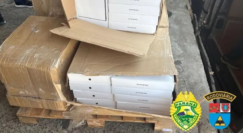 Polícia Rodoviária Estadual apreende carga ilícita avaliada em R$ 1,5 milhão