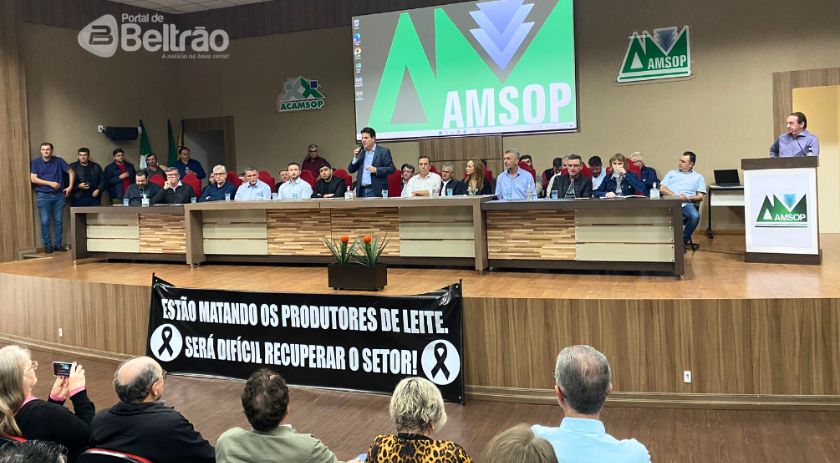 Produtores  e autoridades debatem crise na segunda maior bacia leiteira do país