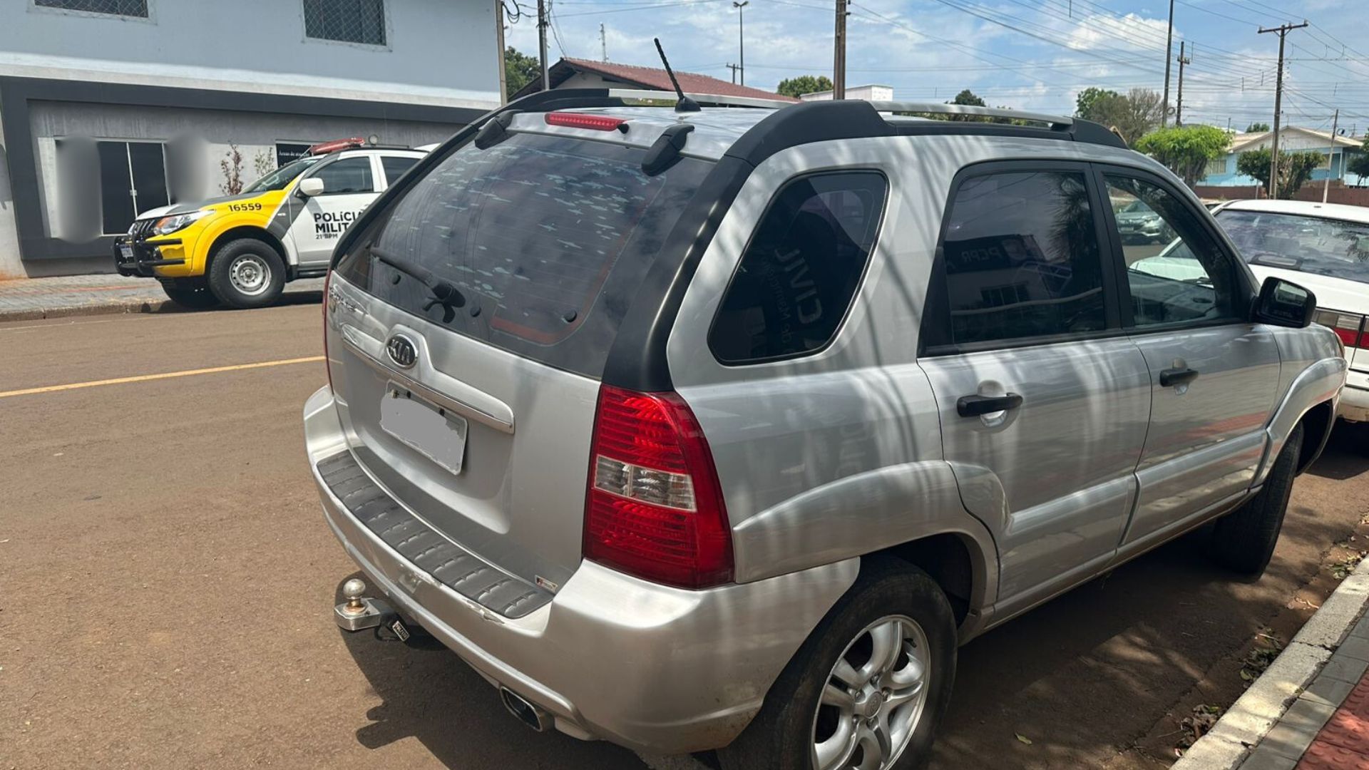 Veículo que foi roubado em Pato Branco é recuperado pela Polícia Militar