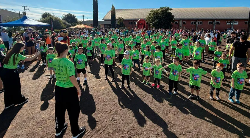 Corrida Kids foi um sucesso