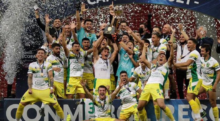 Defensa y Justicia vence o Palmeiras nos pênaltis e é campeão da Recopa