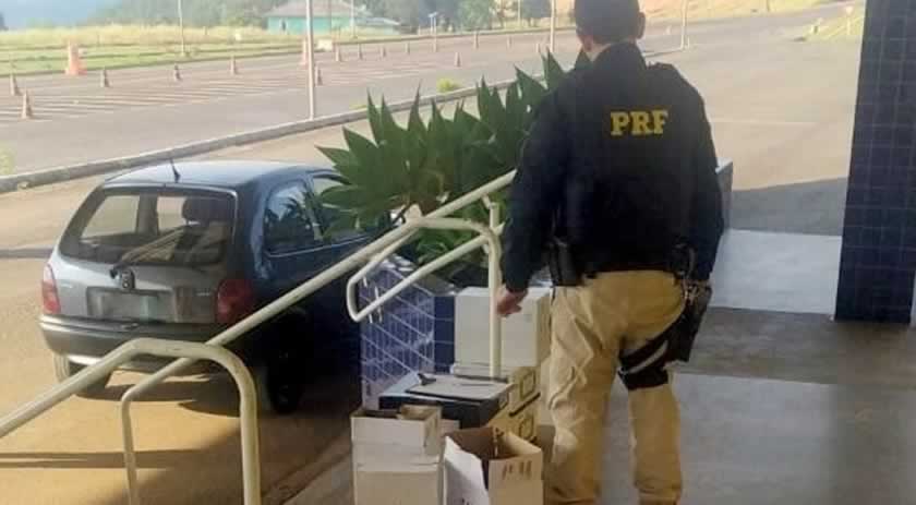 Vinho argentino importado irregularmente é apreendido na BR-163