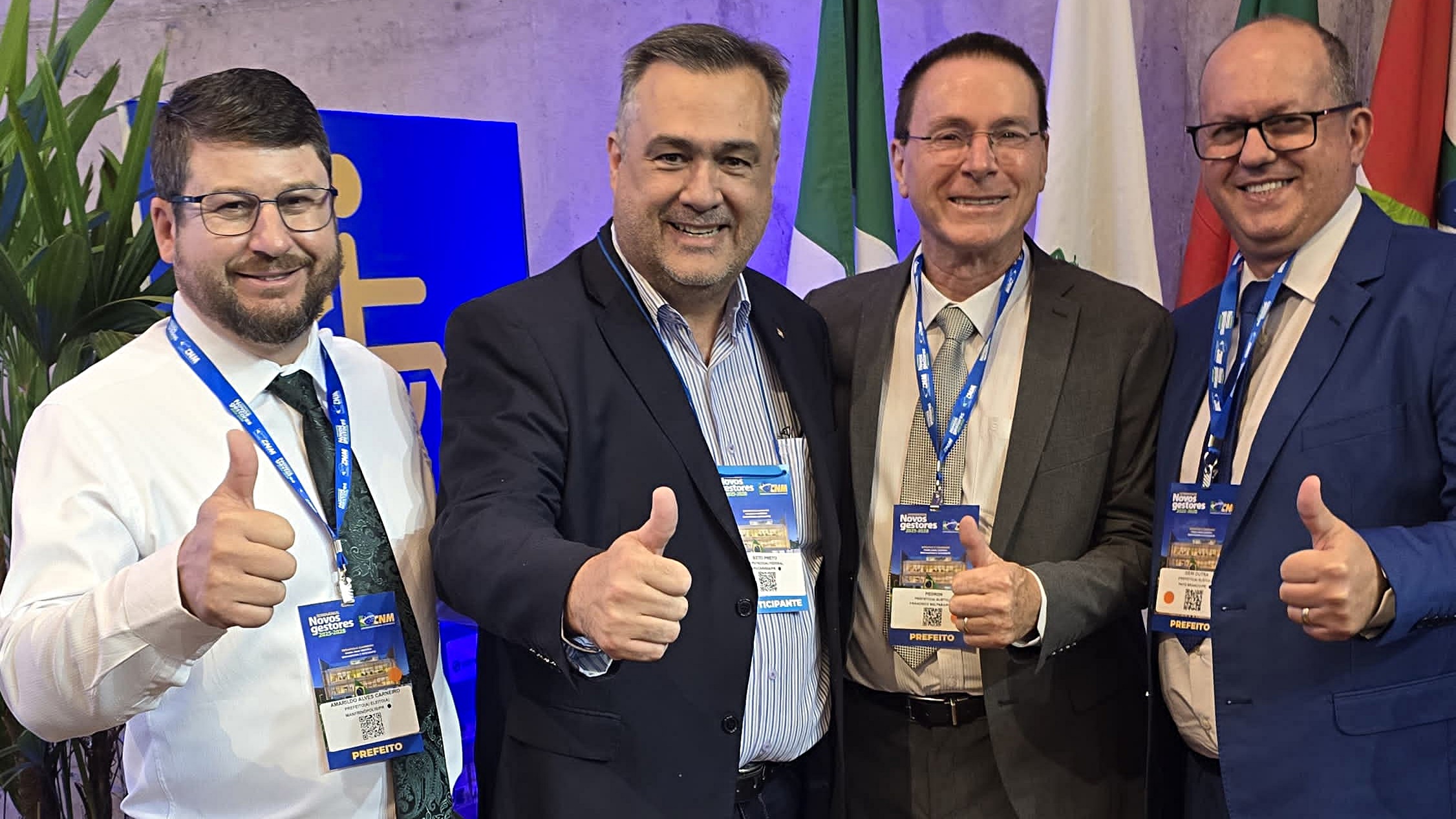 Antonio Pedron participa do Seminário Novos Gestores 2025-2028