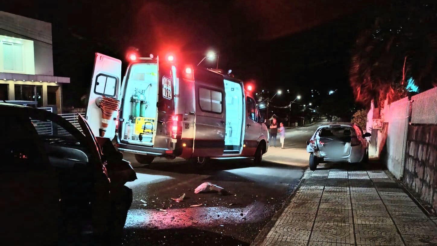 Mulher fica ferida em colisão registrada em Clevelândia