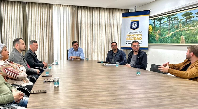 Prefeito Cleber tem encontro com a nova diretoria do Compev