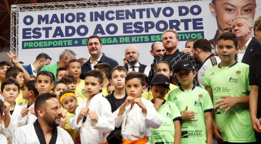 Com R$ 100 milhões de bolsas e apoio, Estado anuncia maior pacote da história do esporte