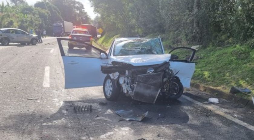 Grave acidente entre Beltrão e Ampére deixa um morto