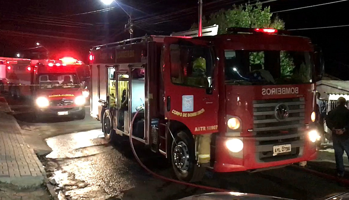 Incêndio em residências é registrado no Bairro Guanabara