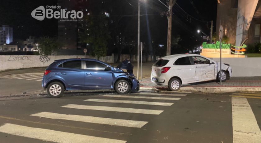 Homem se fere em acidente na Rua União da Vitória