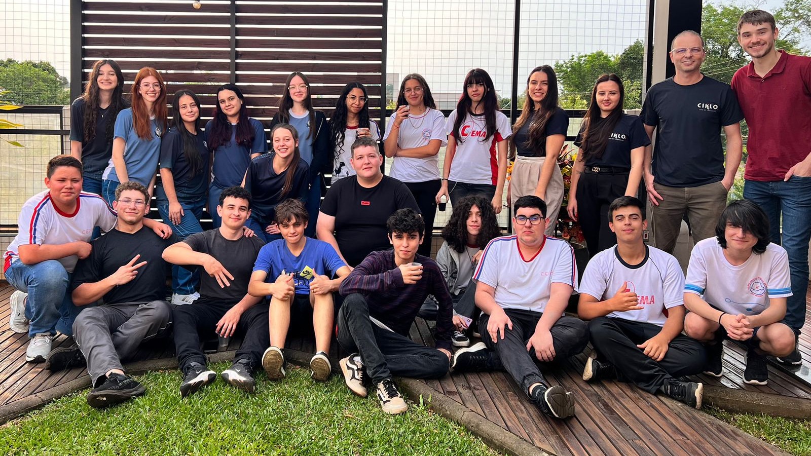 Estudantes visitam Ciklo da Acefb e conhecem como funciona um hub de inovação