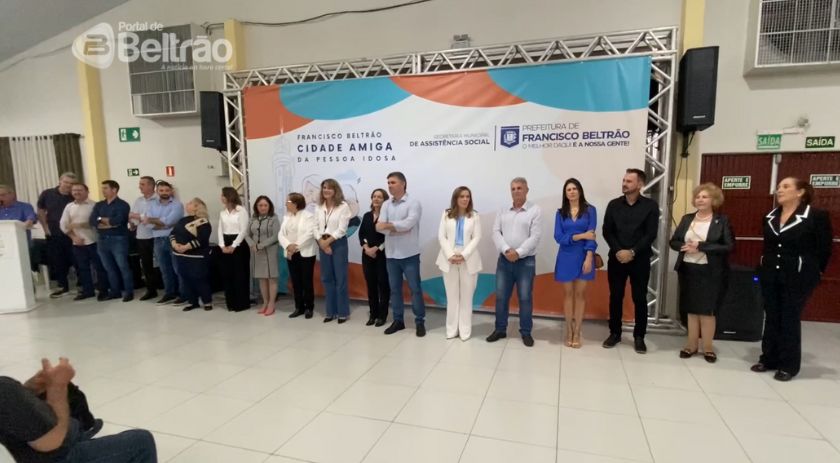 Programa "Cidade Amiga da Pessoa Idosa" é Lançado em Francisco Beltrão