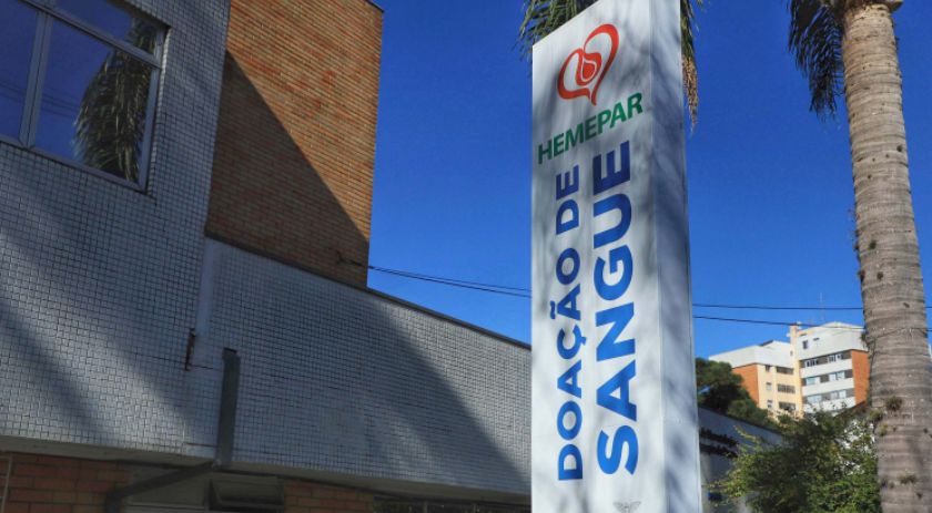 Hemepar solicita doação de sangue para atendimento às vítimas de Jandaia do Sul