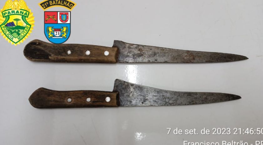 Casal é preso após agressões mútuas na frente dos filhos de seis meses e três anos