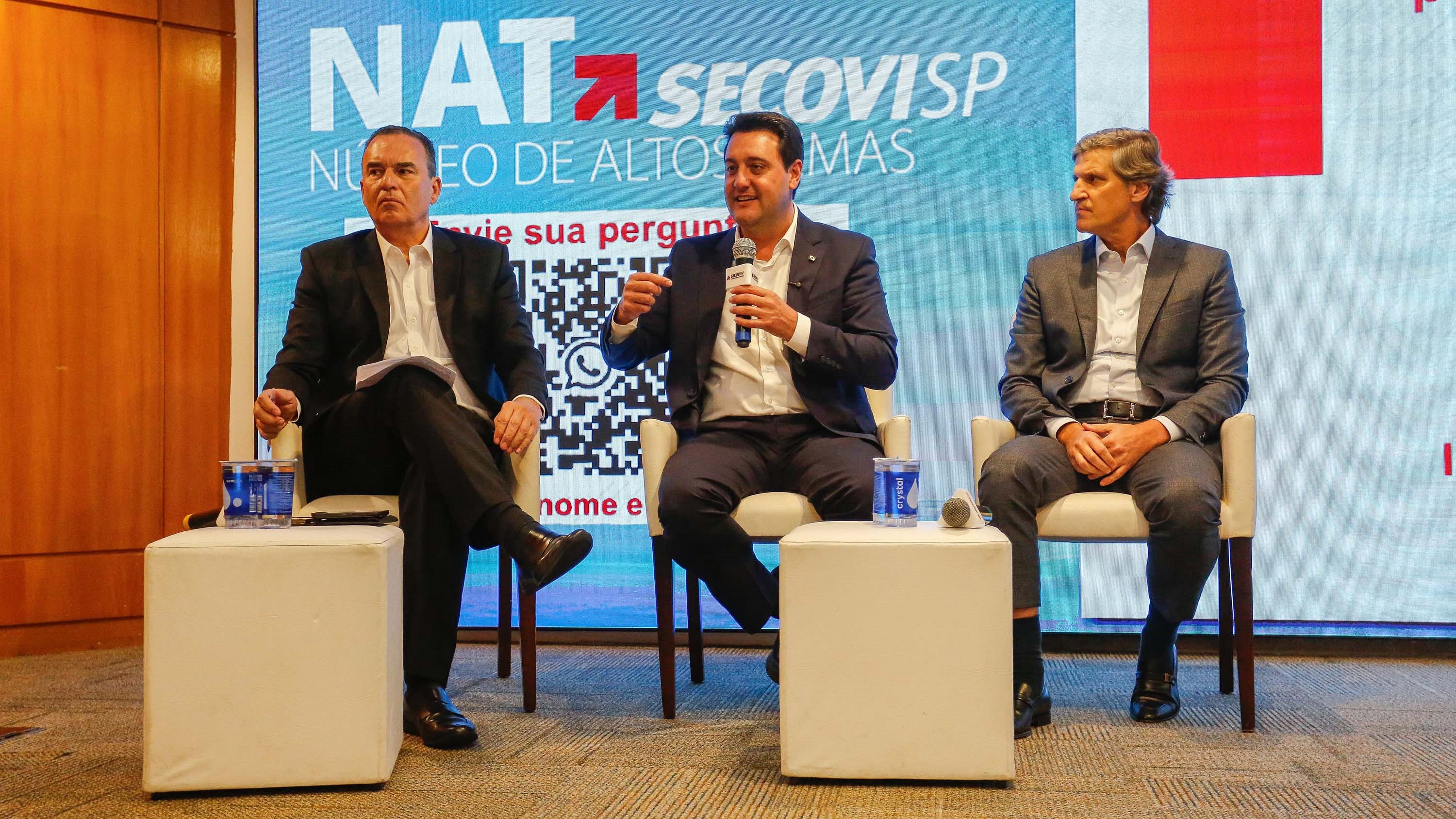 Em São Paulo, governador apresenta programa habitacional do Estado e bons números da economia