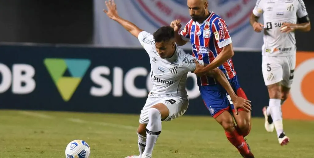 Santos sofre apagão e é derrotado por 3 a 0 pelo Bahia na estreia do Brasileirão