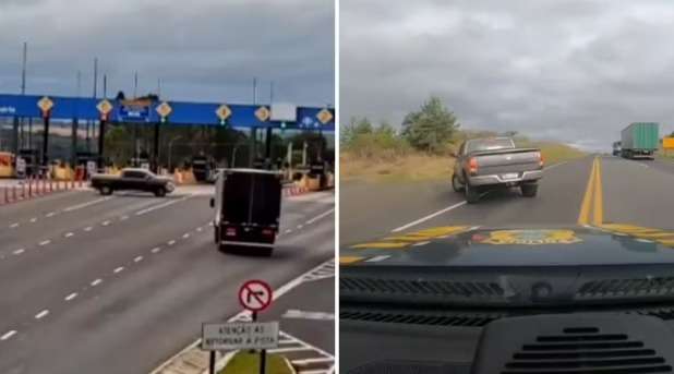 Motorista é preso após tentativa de fuga em alta velocidade com 1 tonelada de maconha