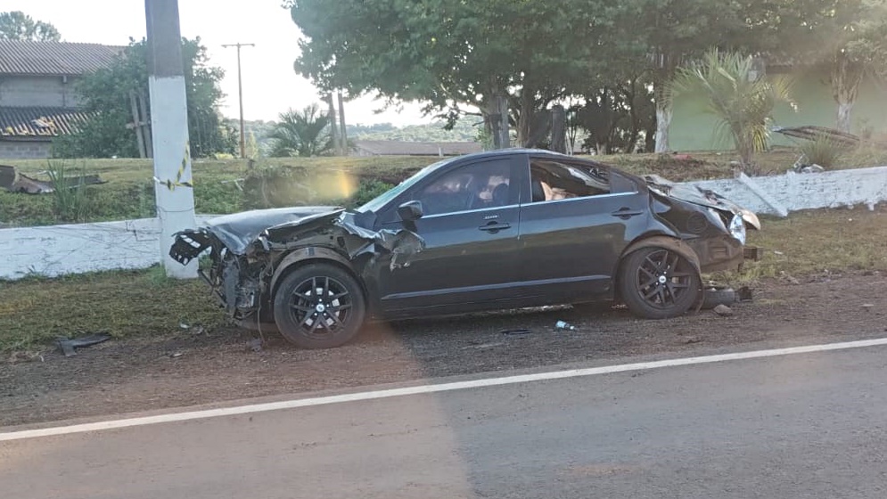 Acidente de trânsito faz vítima fatal na madrugada de domingo (12)