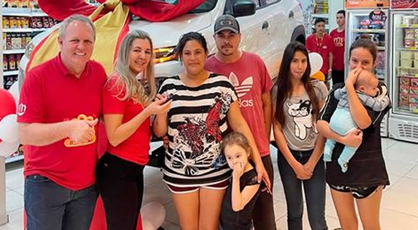 Mano Manfroi sorteou primeiro veiculo da Promoção Semanou