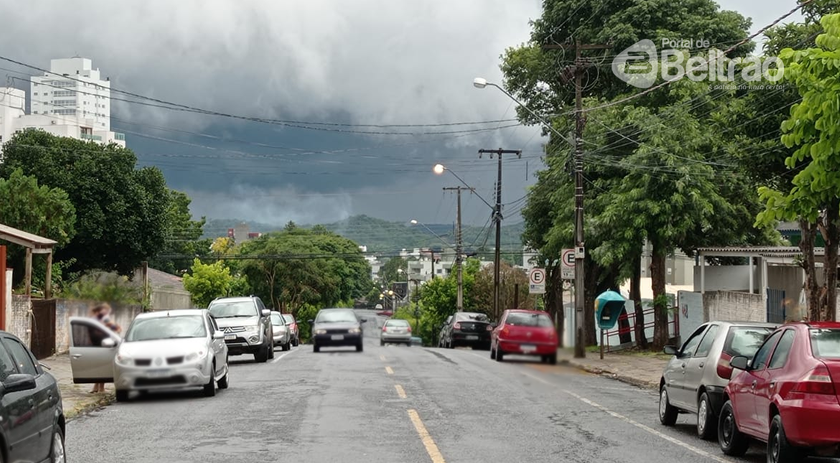 Final de semana deve ser chuvoso em Beltrão e região sudoeste