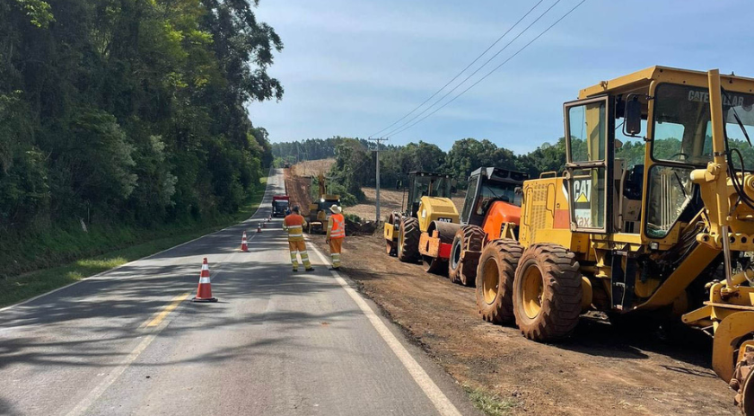 Começa a restauração de 40 km de rodovias entre Francisco Beltrão e Dois Vizinhos