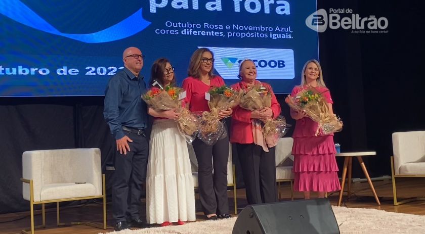 Noite de conscientização: Sicoob Vale Sul promove evento sobre saúde da mulher e do homem