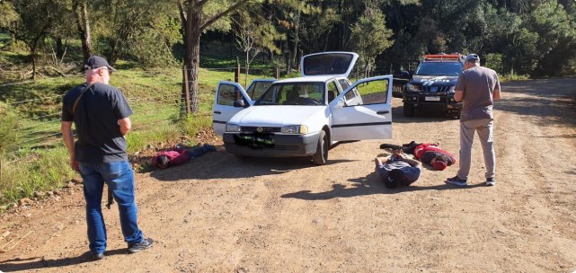 Denarc de Pato Branco frusta roubo de carga de congelados em caminhão acidentado em rodovia