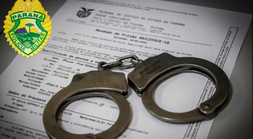 Homem com mandado por homicídio e tráfico de drogas é preso pela ROTAM