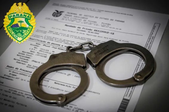 Homem com mandado de prisão em aberto é detido